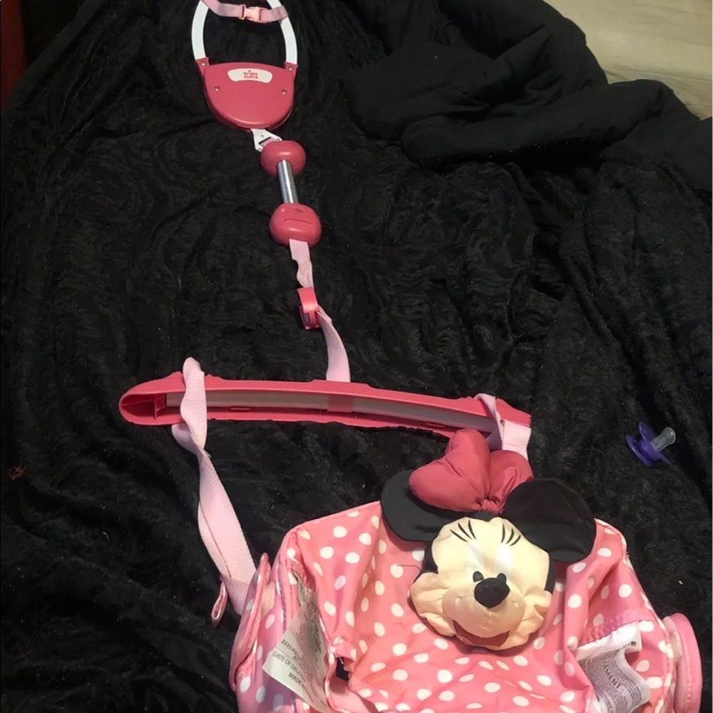 Minnie mouse door jumper